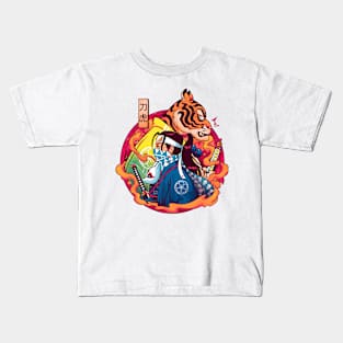 Katana Tiger Kids T-Shirt